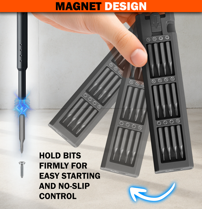 Precision Screwdriver Set 46-in-1, Mini Screwdriver Set with Portable Storage Case