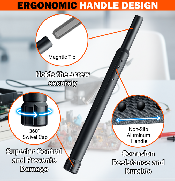 Precision Screwdriver Set 46-in-1, Mini Screwdriver Set with Portable Storage Case