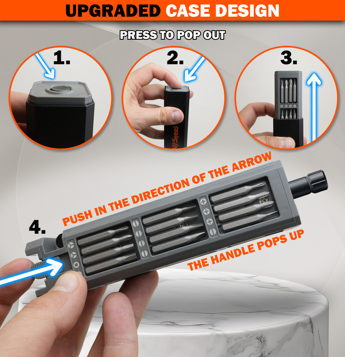 Precision Screwdriver Set 46-in-1, Mini Screwdriver Set with Portable Storage Case