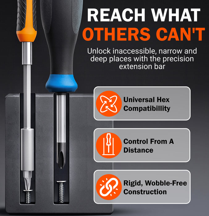 Precision Screwdriver Set 51-in-1, Small Screwdriver Kit with Portable Storage Case