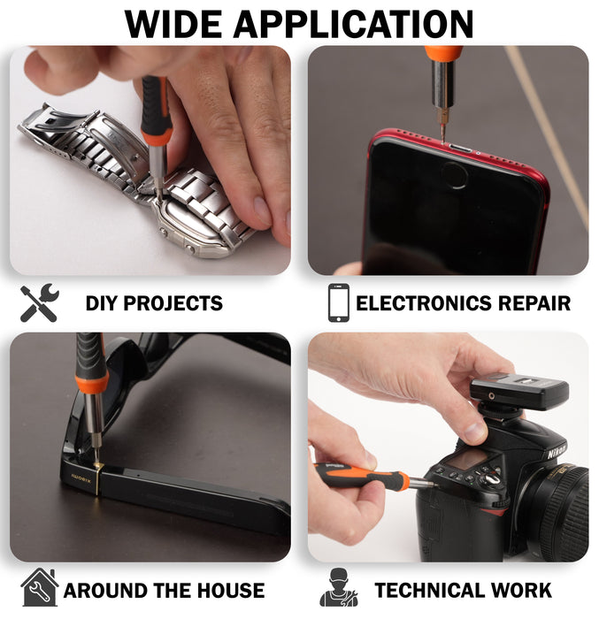 Precision Screwdriver Set 51-in-1, Small Screwdriver Kit with Portable Storage Case