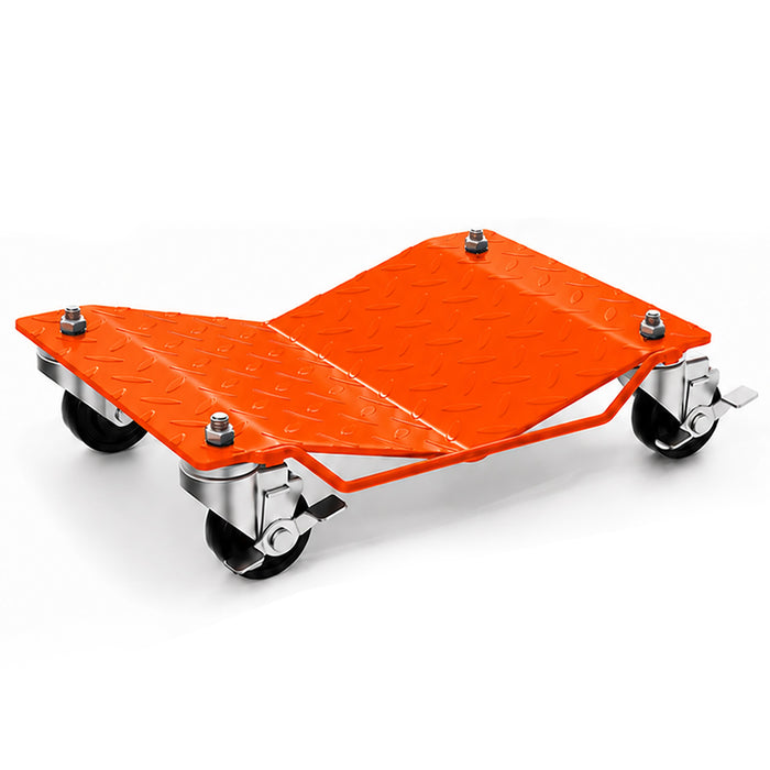 Car Wheel Dolly, 16" x 12", 1650 lbs, Heavy-Duty Steel